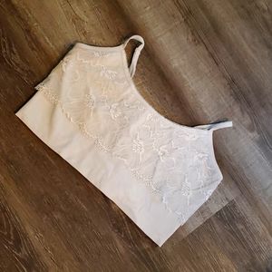 White bralette
